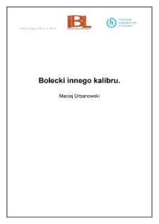 Bolecki innego kalibru