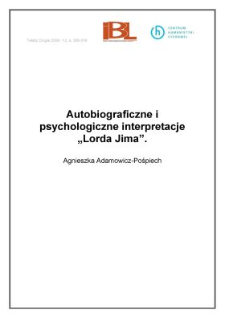 Autobiograficzne i psychologiczne interpretacje "Lorda Jima"