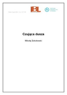 Czująca dusza