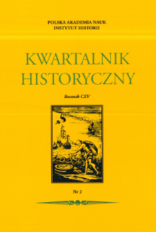Kwartalnik Historyczny R. 115 nr 2 (2008), Listy do redakcji