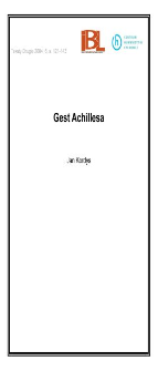 Gest Achillesa