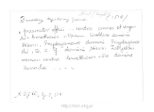 Dmochy-Zielonygrąd. Files of Nur district in the Middle Ages. Files of Historico-Geographical Dictionary of Masovia in the Middle Ages