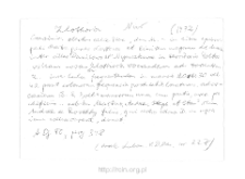 Stara Złotoria. Files of Nur district in the Middle Ages. Files of Historico-Geographical Dictionary of Masovia in the Middle Ages