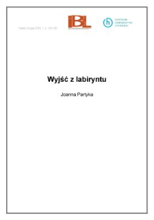 Wyjść z labiryntu