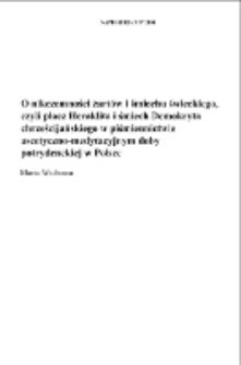 O nikczemności żartów i śmiechu świeckiego, czyli płacz Heraklita i śmiech Demokryta chrześcijańskiego w piśmiennictwie ascetyczno-medytacyjnym doby potrydenckiej w Polsce