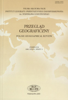 Koncepcje aglomeracji miejskiej i obszaru metropolitalnego w Polsce = Conceptions of the urban agglomeration and metropolitan area in Poland