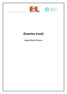 Granice ironii