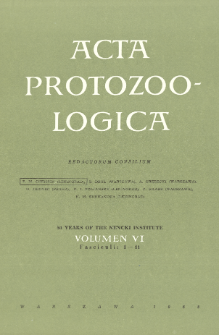 Acta Protozoologica, Vol. 6, Fasc.1-11