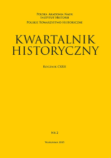 Z dziejów polityki sanitarnej pod pruskim zaborem1772–1807