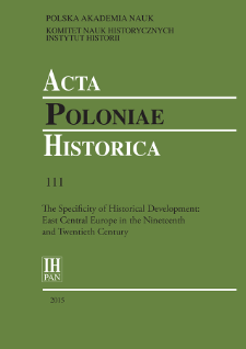 Acta Poloniae Historica. T. 111 (2015), Short notes