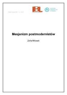 Mesjanizm postmodernistów