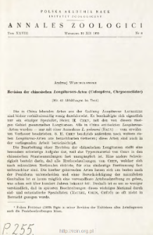 Revision der chinesischen Longitarsus-Arten (Coleoptera, Chrysomelidae)