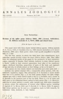 Revision of the spider genus Sitticus SIMON, 1901 (Aranei, Salticidae). II, Sitticus saxicola (C. L. KOCH, 1848) and related forms