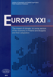 The process of the spatial development of large cities in Poland and its adaptation to climate change: opportunities and threats