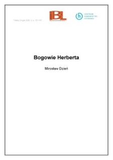 Bogowie Herberta