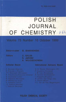 Vol. 73, nr 10 (1999) SpisTreściOkładki