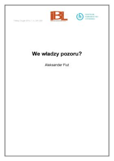 We władzy pozoru?