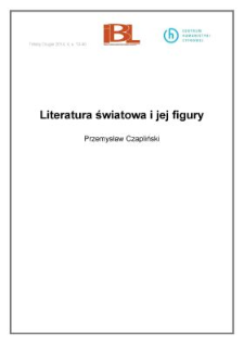 Literatura światowa i jej figury