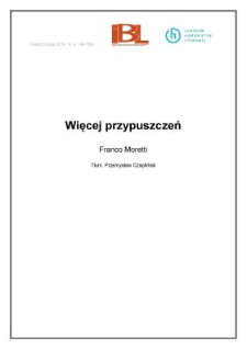 Więcej przypuszczeń