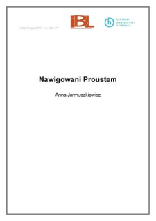 Nawigowani Proustem