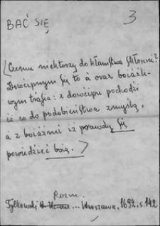 Kartoteka Słownika języka polskiego XVII i 1. połowy XVIII wieku; Bać się - Bankierz