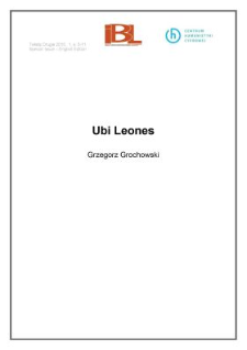 Ubi Leones