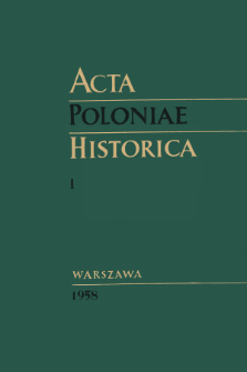 Polnische Forschungen auf dem Gebiete der Agrargeschichte des 16. und 17. Jahrhunderts (1945-1957)