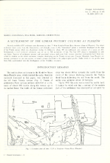 A Settlement of the Linear Pottery Culture at Pleszów