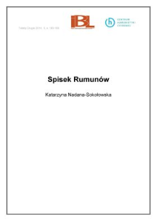 Spisek Rumunów