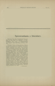 Reallexikon der Vorgeschichte. Bd. 1. H. 1, hrsg. von Max Ebert, Berlin, 1924 : [recenzja]