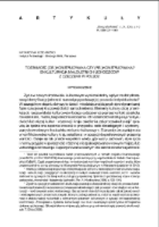 Tożsamość (de-)konstruowana czy (re-)konstruowana? Enkulturacja małoletnich uchodźców z Czeczenii w Polsce