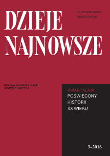 Federalizacja czy rozpad? : stosunki Stanów Zjednoczonych i Austro–Węgier w ostatnim roku pierwszej wojny światowej