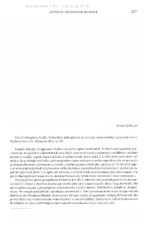 Najbardziej niebezpieczne ze zwierząt: natura ludzka i przyczyny wojen, David Livingstone Smith, Warszawa 2011 : [recenzja]