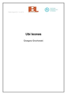 Ubi leones