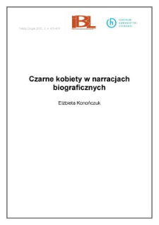 Czarne kobiety w narracjach biograficznych