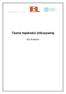 Teoria męskości inkluzywnej