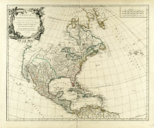 Amérique Septentrionale dressée sur les relations les plus modernes des voyageurs et navigateurs et divisée suivant les differentes possessions des Européens