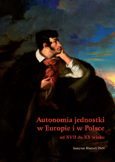 Autonomia jednostki a wolność sumienia : problem konwersji w nowożytnej Rzeczypospolitej