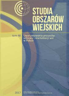 Odradzanie wsi? Przemiany ludnościowo-osadnicze na ziemi kłodzkiej w okresie powojennym = Rural revival? Changes in population and settlement pattern of the Kłodzko region in the post-war period