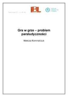 Gra w grze – problem paraludyczności