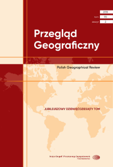 Ewolucja kryteriów delimitacji wielkomiejskich układów osadniczych w Polsce = Evolution of the criteria for delimiting metropolitan settlement systems in Poland