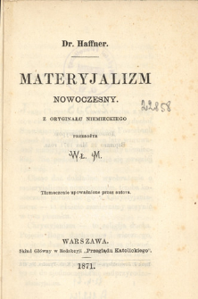 Materyjalizm nowoczesny