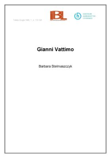 Gianni Vattimo