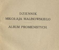 Dziennik Mikołaja Malinowskiego