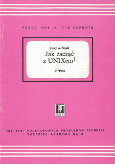 Jak zacząć z UNIXem