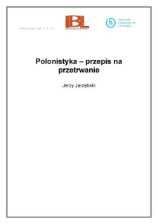 Polonistyka - przepis na przetrwanie (wstęp)