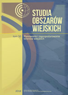 Witalność przestrzeni publicznej na tle układów przestrzennych wsi podmiejskiej = Vitality of public space on the background of suburban village spatial arrangement