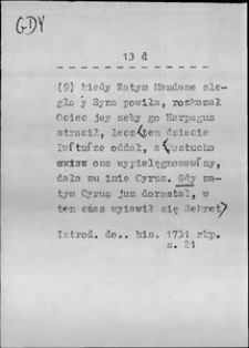 Kartoteka Słownika języka polskiego XVII i 1. połowy XVIII wieku; Gdy3 - Gdykolwiek