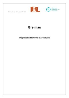 Greimas