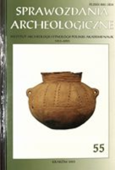 Najstarsze fortyfikacje miejskie Sandomierza w świetle ostatnich odkryć archeologicznych